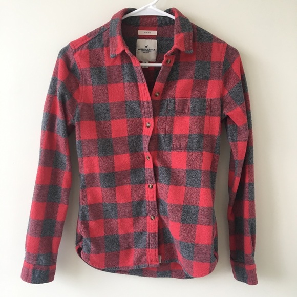 American Eagle slim fit flannel - Picture 2 of 6